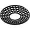 Ekena Millwork Fink Architectural Grade PVC Pierced Ceiling Medallion, Black, 30"OD x 10 7/8"ID x 1"P CMPP30FFSBL - alternate 5